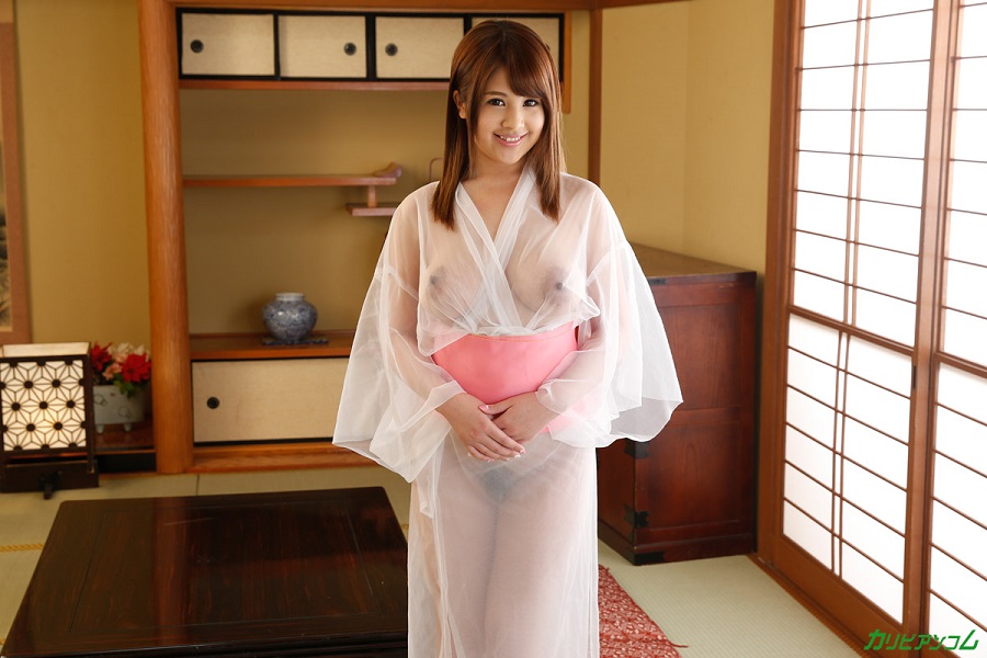 Rina Misuzu - Bath Treatments With A Big Busty Girl / Гостеприимство: Банные процедуры с 
